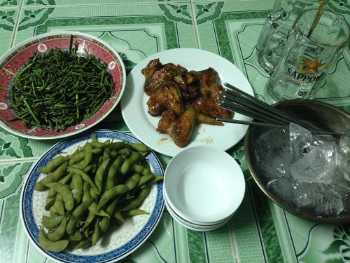 ベトナム人宅飲み