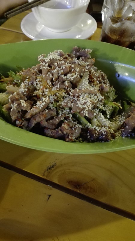 ヤギ肉料理